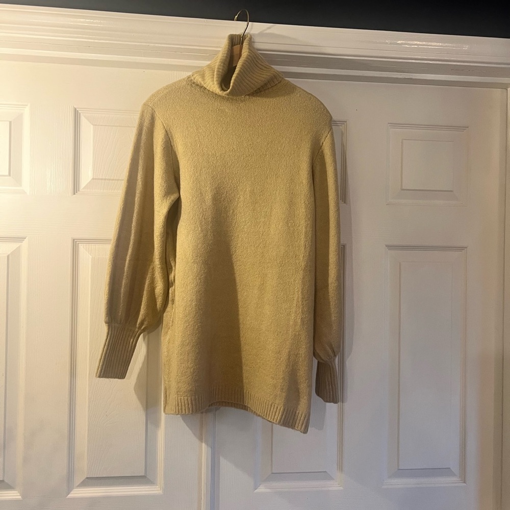Princess Polly Tan Turtleneck Sweater